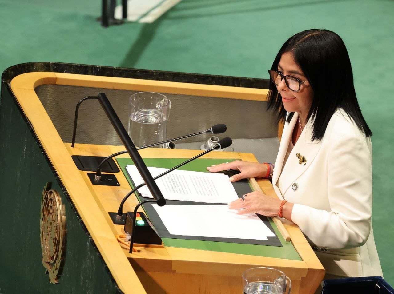 Presidenta en ONU
